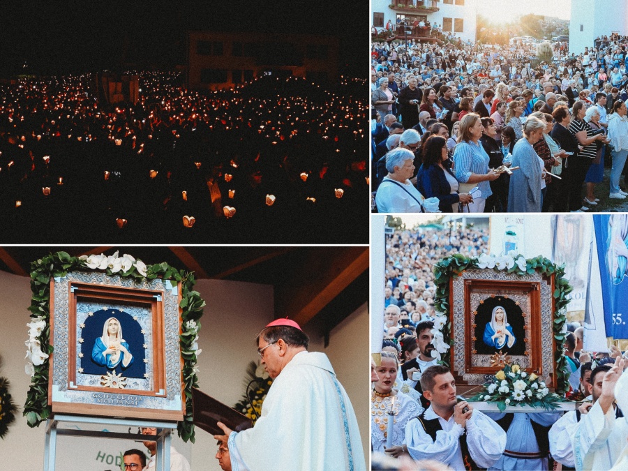 Svečano euharistijsko slavlje u Pleternici povodom jubileja Gospe od Suza